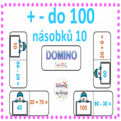 + - do 100 násobků 10