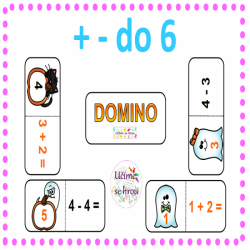 + -  do 6 - Halloween - domino