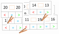 Porovnávání čísel 10 - 20