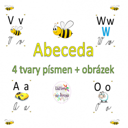 Abeceda - výzdoba třídy  - včelky