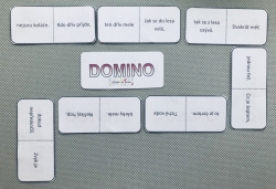 Přísloví, rčení - domino