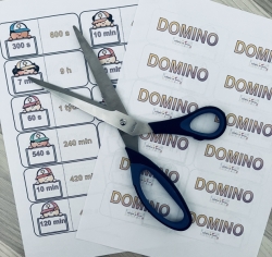 Jednotky času - domino