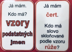 Já mám, kdo má - vzory podstatných jmen