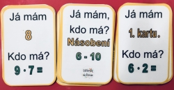 Násobení 6 - 10 - Já mám, kdo má?