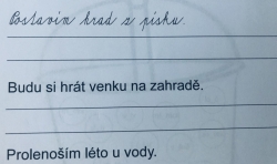 Procvičování z češtiny na konci 3. ročníku/začátku roku 4. ročníku a - pracovní listy