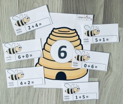 + -  do 10 - včelky