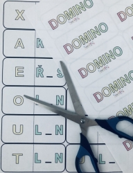 Abeceda - písmena - domino