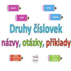 Číslovky - druhy