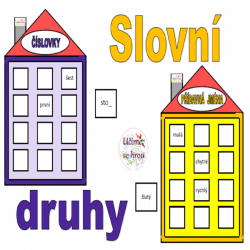 Slovní druhy -   domečky