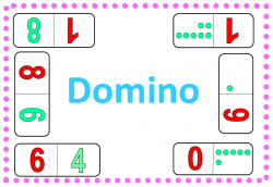 Domino - čísla, tečky