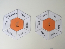 Párové souhlásky na konci i uprostřed slova - Hexagon