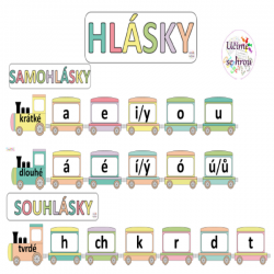 Hlásky - třídění - vláček