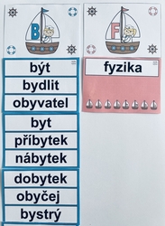 Vyjmenovaná slova -  námořníci - výzdoba