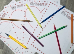Mapa mého srdce - aktivita nejen na Valentýna