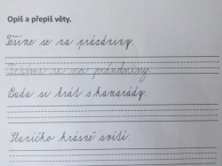 Procvičování z češtiny na konci/začátku roku -2.,3. třída - pracovní listy