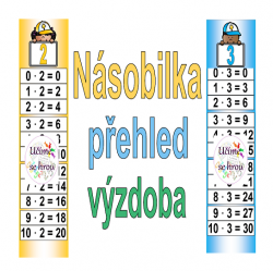 Násobilka - přehled do třídy