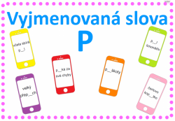 P - vyjmenovaná slova - mobil