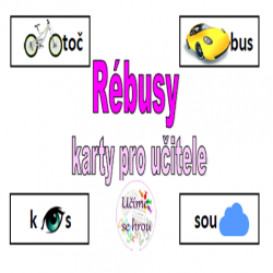 Rébusy - karty pro učitele