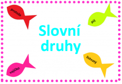 Slovní druhy - rybičky