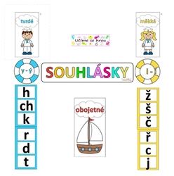 Souhlásky - námořníci - pásy