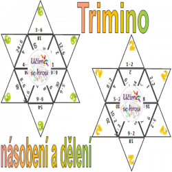 Násobení a dělení - trimino