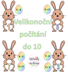 + - do 10 Velikonoční počítání 