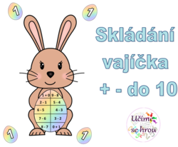 + - do 10 Skládání vajíček