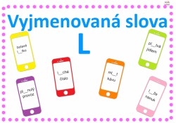 Vyjmenovaná slova po L - mobil